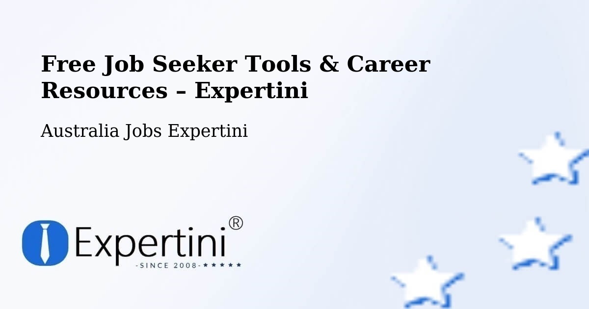 Free Job Seeker Tools & Career Resources – Darwin - Darwin, Australia Jobs Expertini